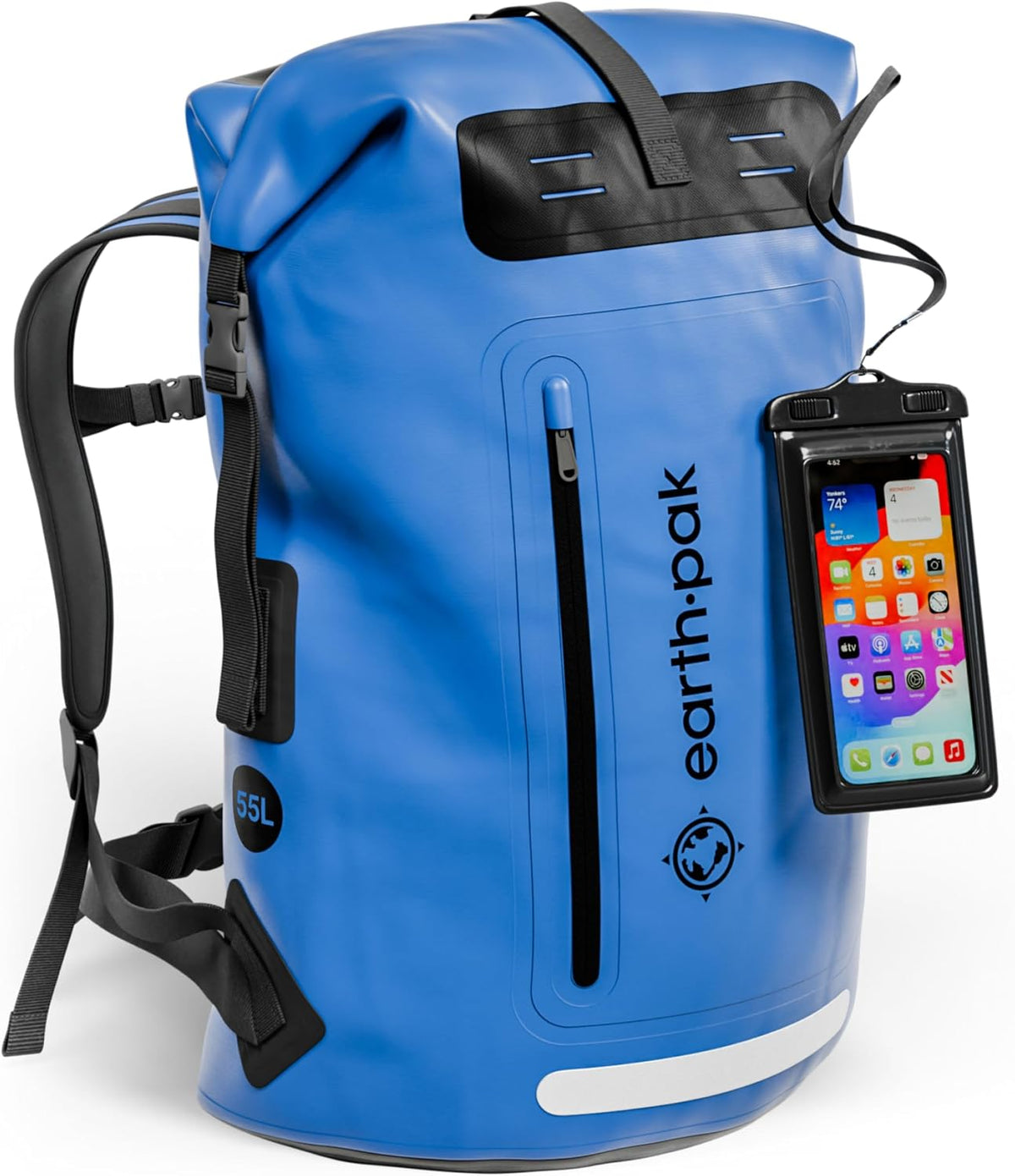 Waterproof Dry Bag Backpack 55L - Kayaking Boating Fishing Rafting Marine