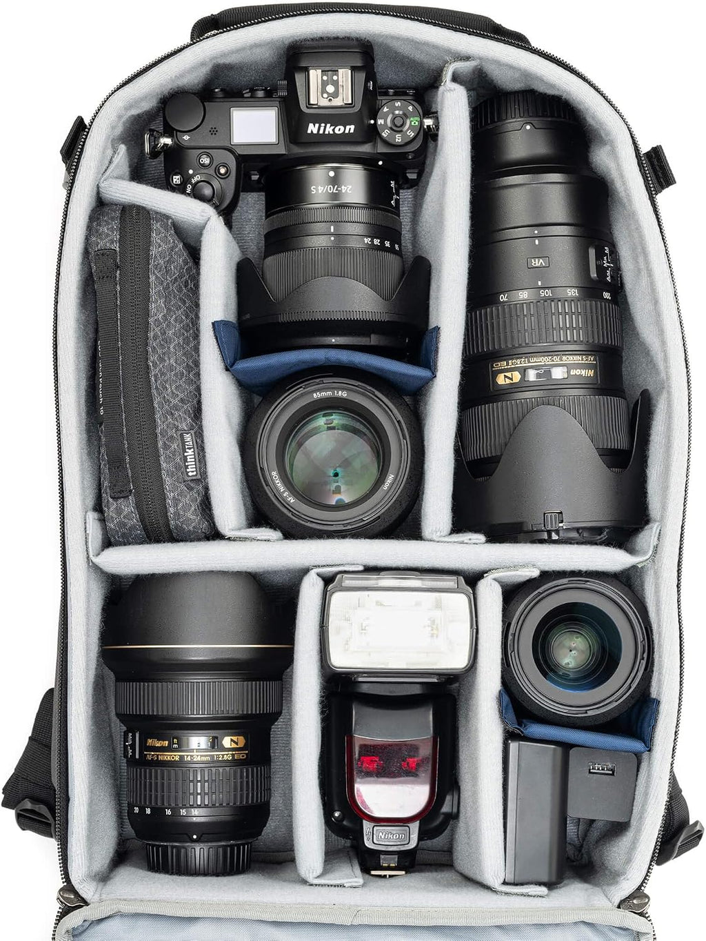 Think Tank Mirrorless Mover Camera Backpack (Cool Grey)