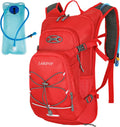 LARIPOP 18L Hydration Backpack with 2L Leak-Proof Water Bladder for Hiking Cycling Running Men Women