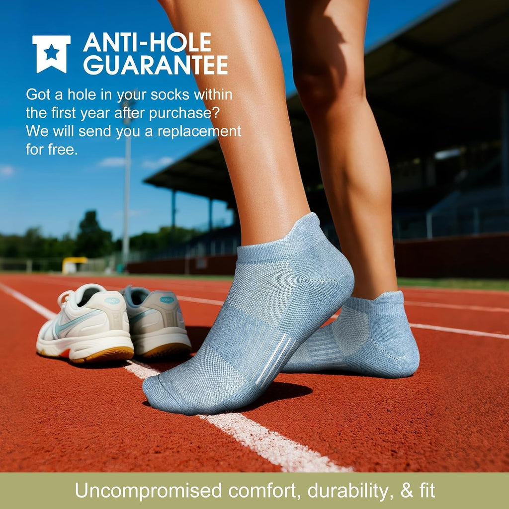 innotree Merino Wool Hiking Socks for Women, 5 Pairs