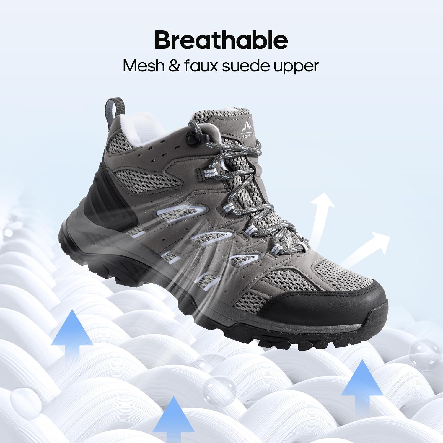 NORTIV 8 Women's Lightweight Ankle Hiking Boots Backpacking