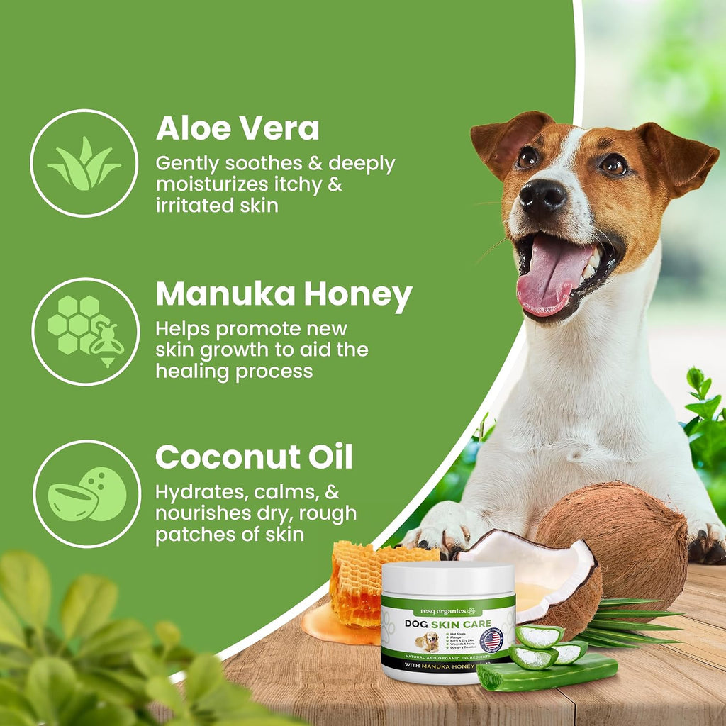 Hot Spot Treatment for Dogs - Pet Wound Care, Healing Ointment (4 Oz.)