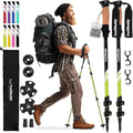 TrailBuddy Trekking Poles – Lightweight 7075 Aluminum Hiking Poles for Women, Men & Seniors – Collapsible Walking Sticks for Travel, Trails & Balance
