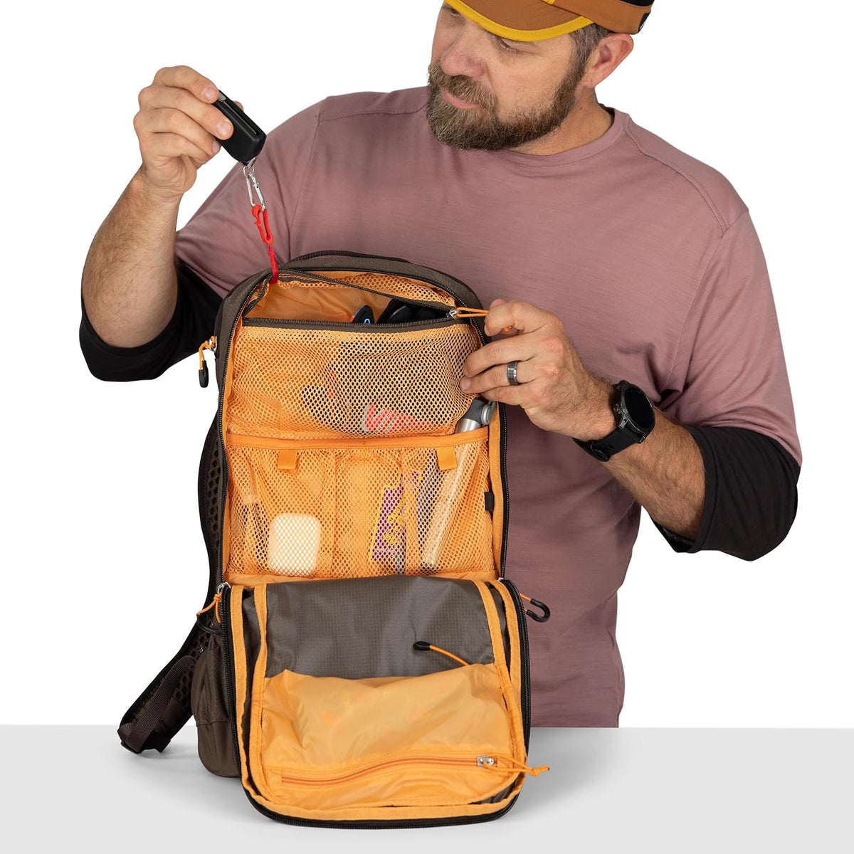 Osprey Syncro Men's Hiking Backpack with Hydraulics Reservoir -Lightweight Mountain Biking Hydration Pack