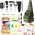 Sosation 134 Pcs Fishing Tool Beginner Starter Kit