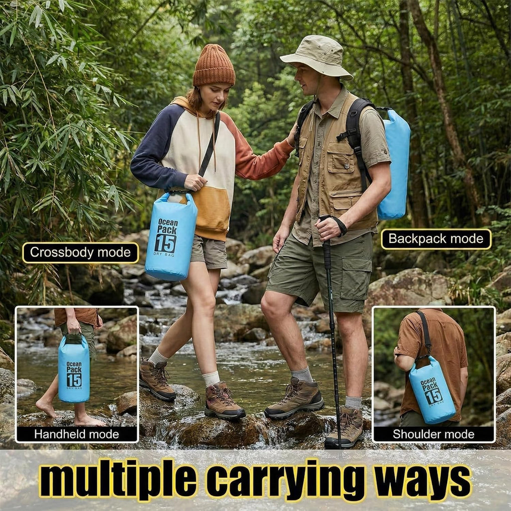 Floating Waterproof Dry Bag for Kayaking Boating Paddle Boarding