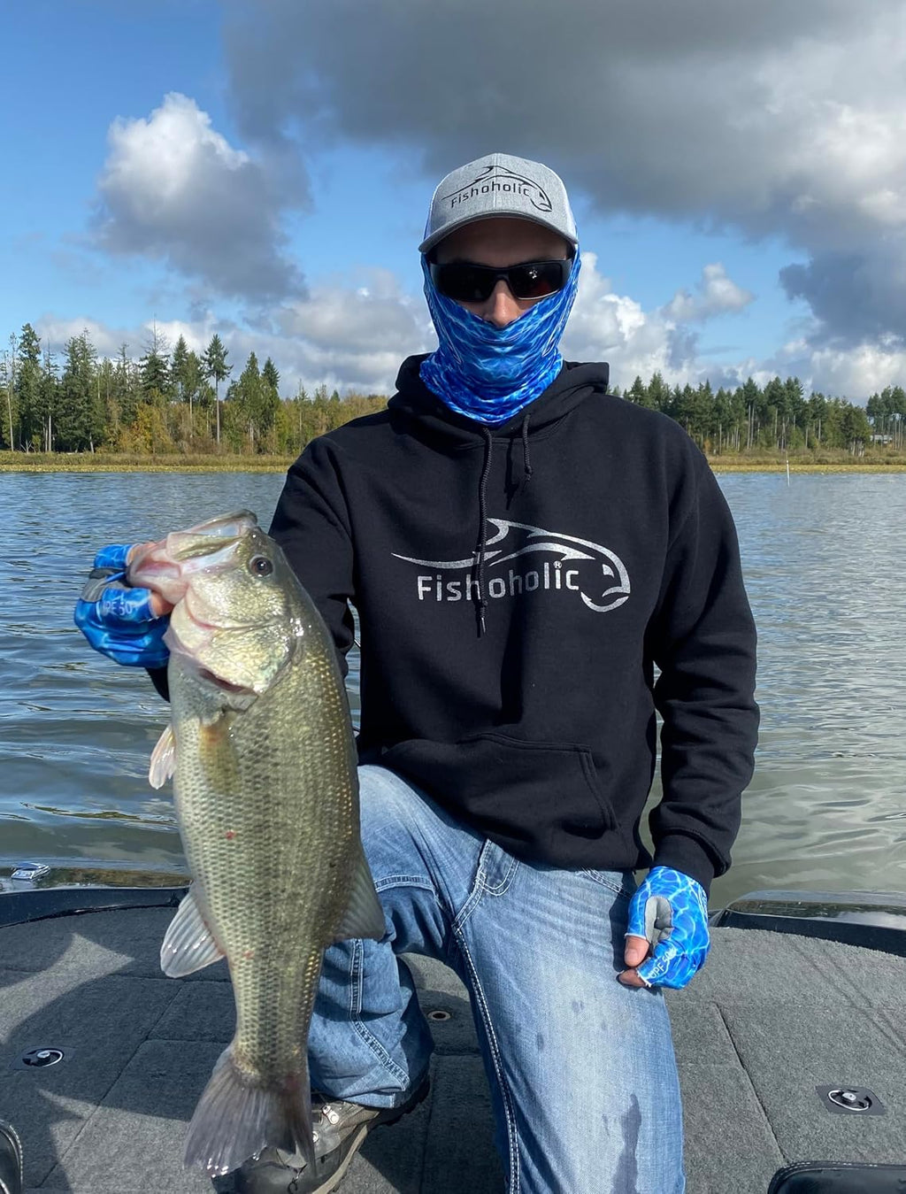 Fishoholic Polarized Fishing Sunglasses - All Day UV400 Sun Protection