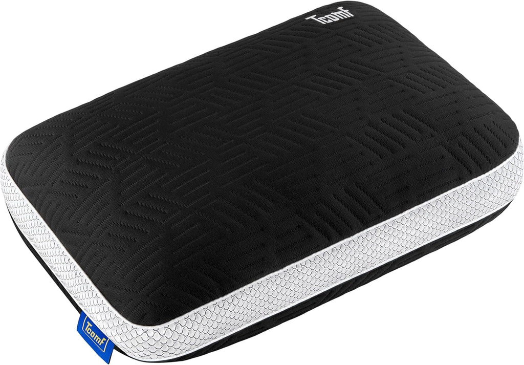 Camping Pillow,Med firm memory foam pillow,small pillow,machine washable