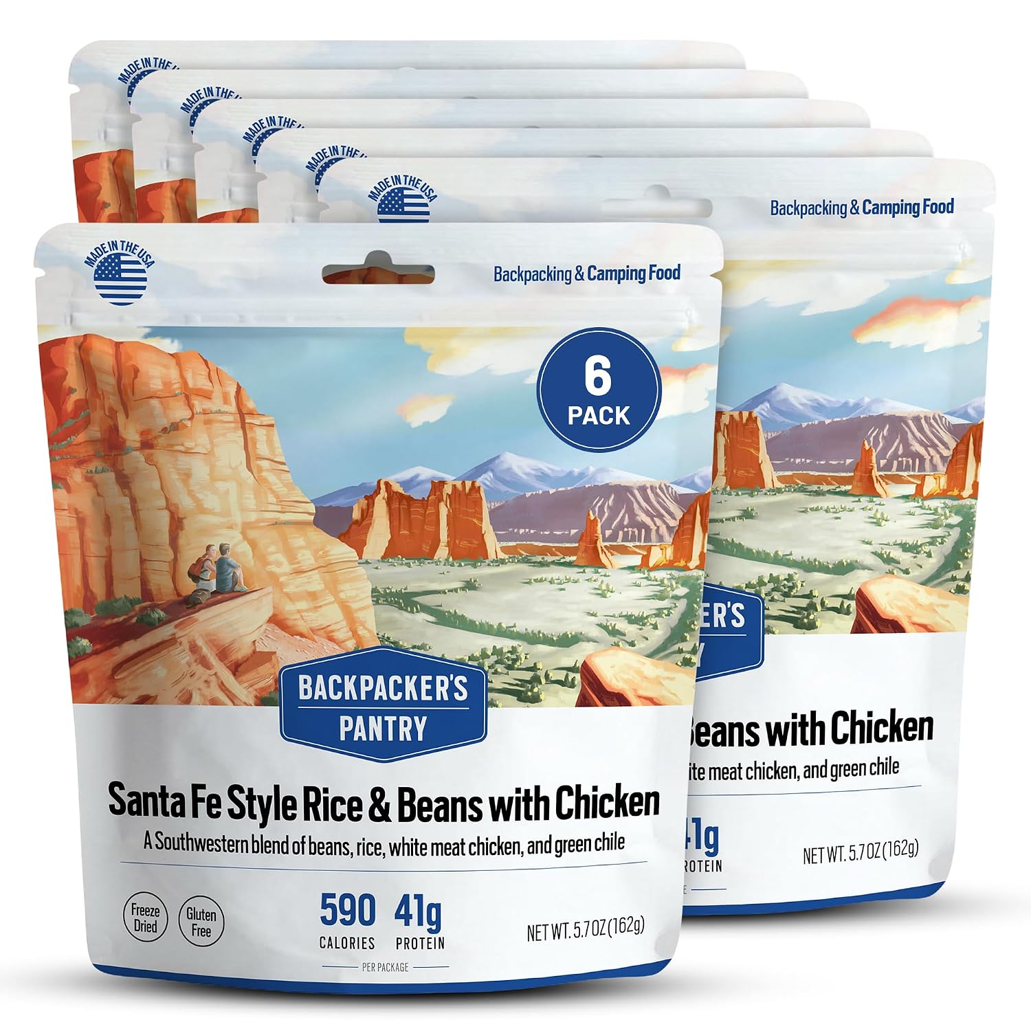 Backpacker's Pantry Fiesta Beef and Vegetable Bowl | 1-Pack
