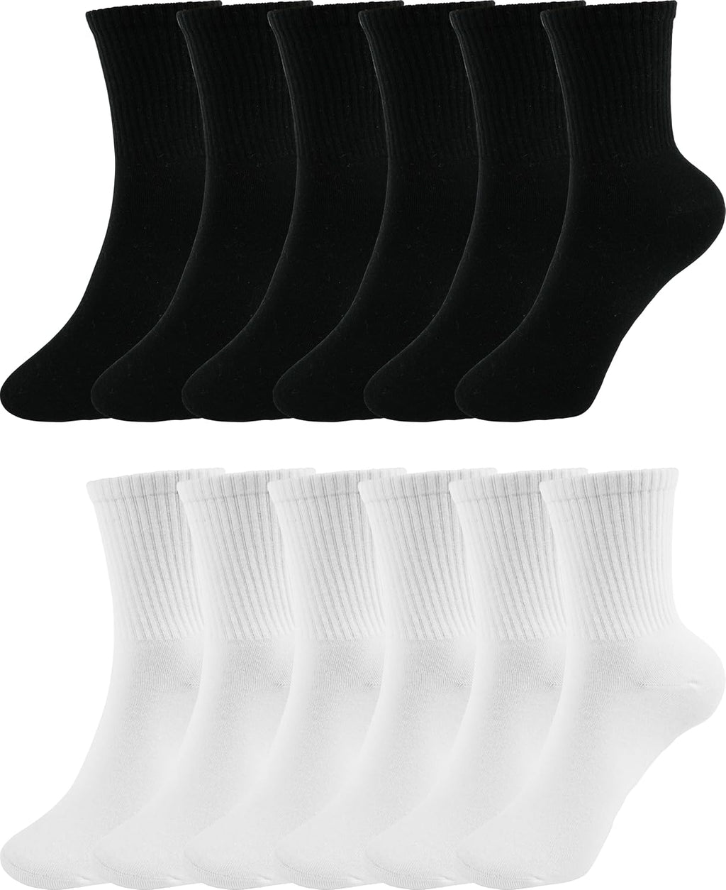 BomKinta Women Calf Socks Athletic Crew Sock