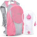 Hydration Pack for Kids Hydration Backpack with 1.5L Hydration Bladder Lightweight Insulated Water Pack for Hiking Biking Climbing Running