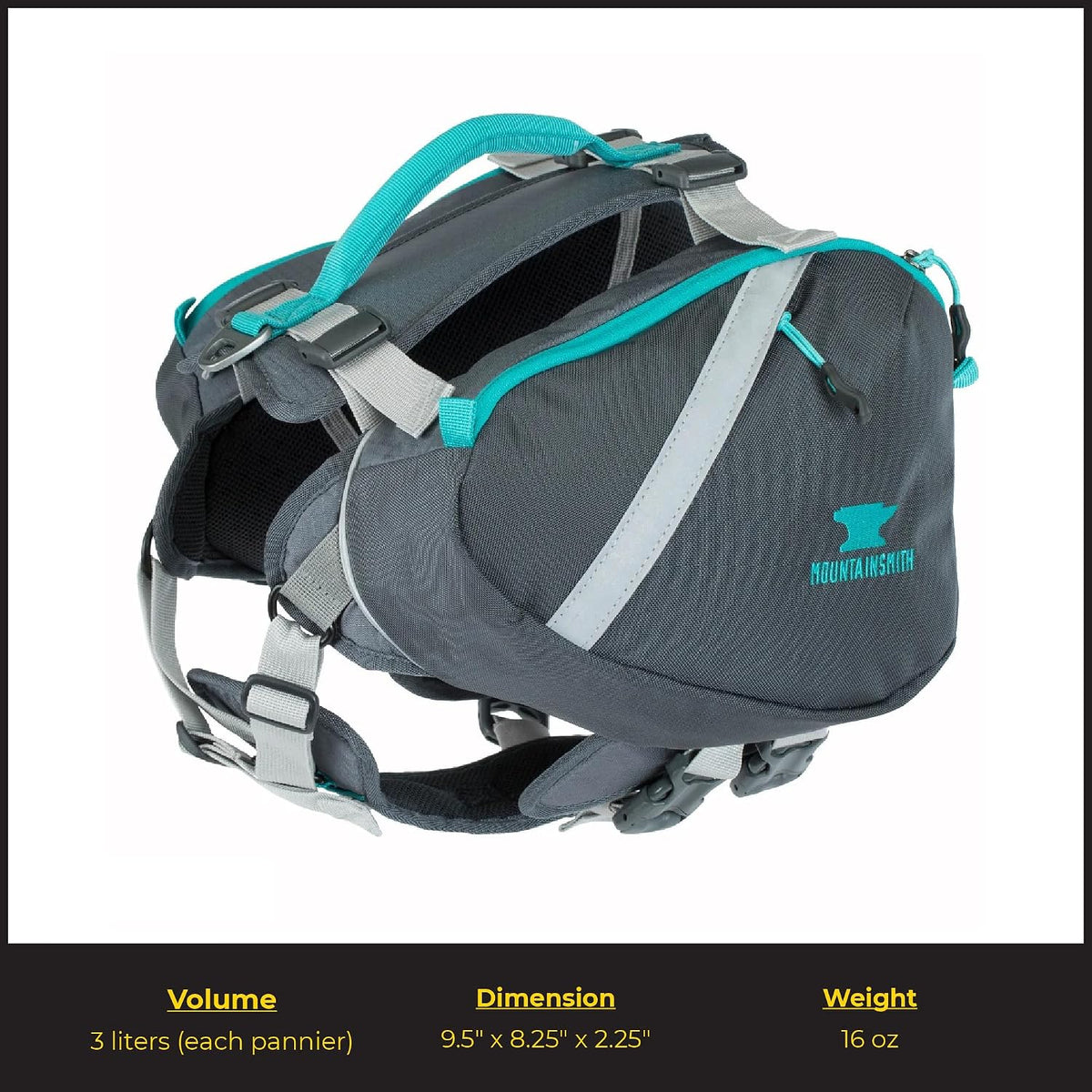 Mountainsmith K9 Dog Pack - Caribe Blue - Small