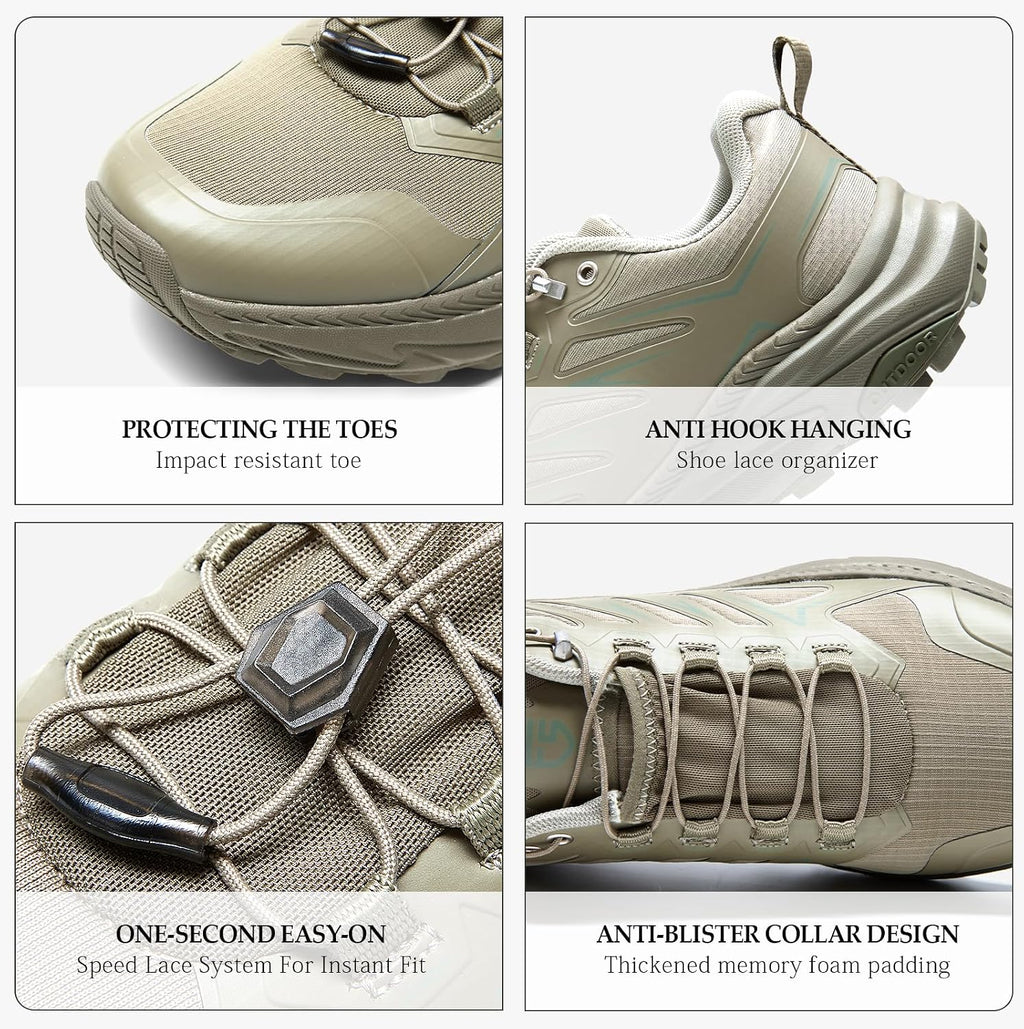 SRA Men's Trail Running Water Shoes Quick Dry for Hiking