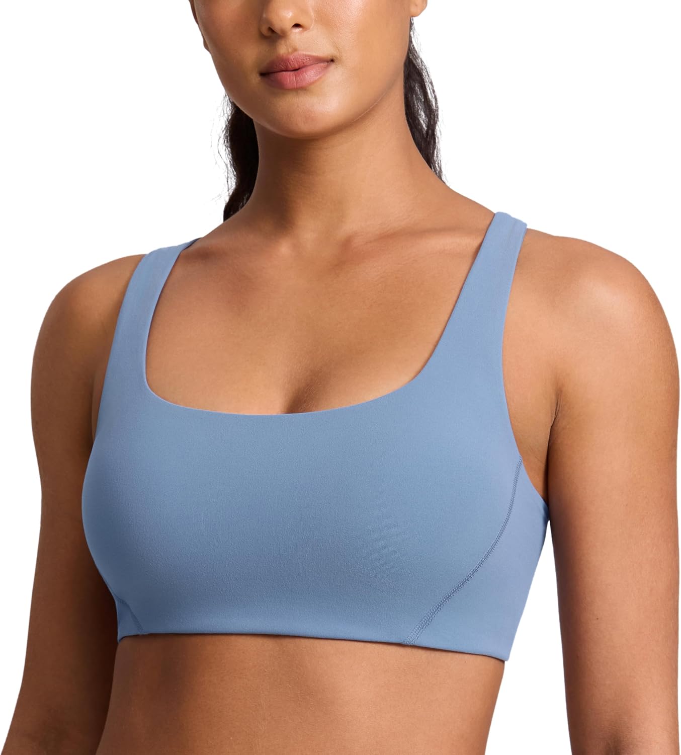 CRZ YOGA Butterlift Square Neck Sports Bras