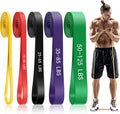 5-Level Resistance Bands for Working Out, Pull Up Assistance Bands