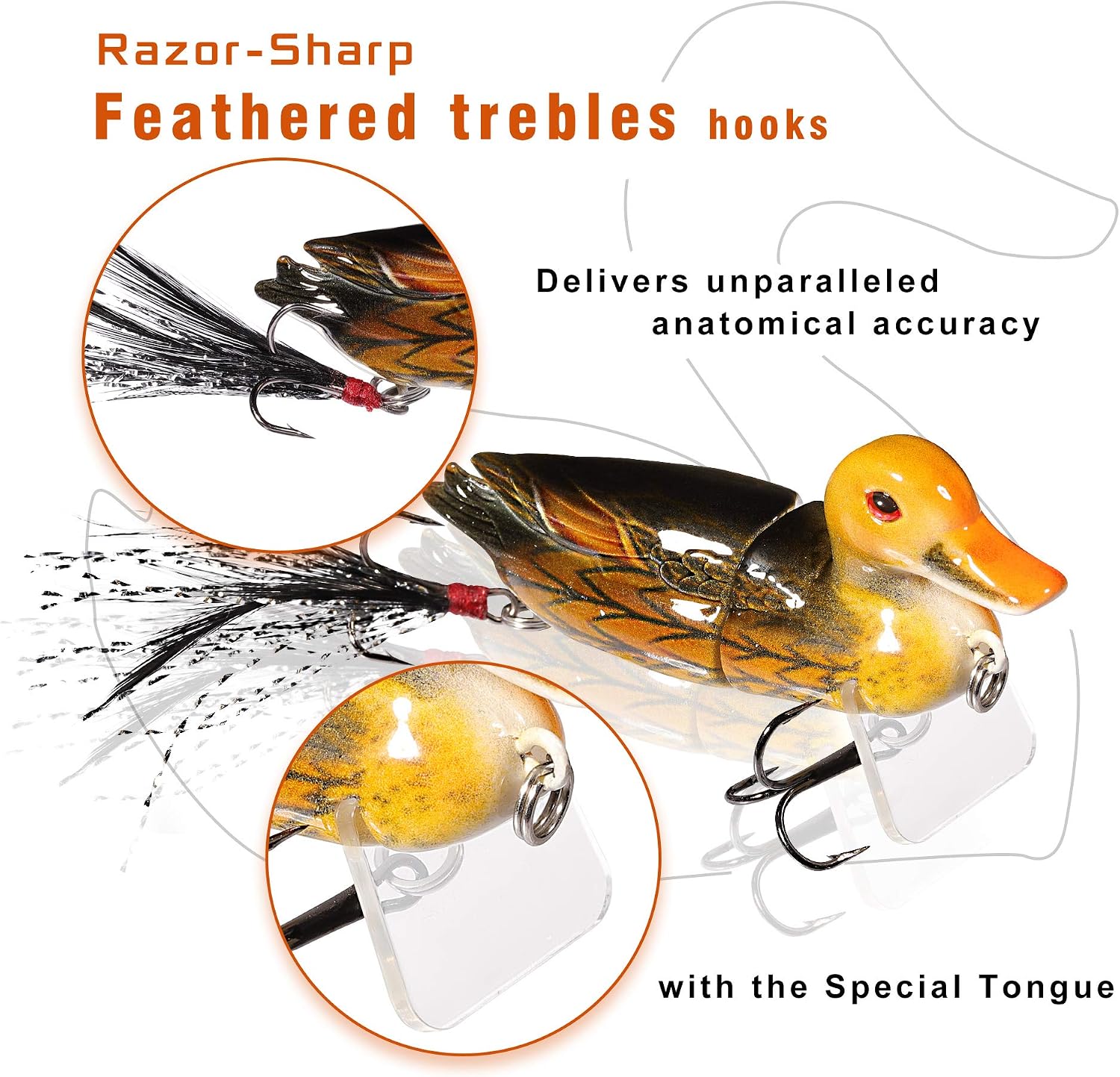 TRUSCEND Easy Catch Crankbait with BKK Hooks, Shallow or Deep Diving Crank Bait Fishing Lures for Bass Pike Walleye, Unipue Wobble Design for More Bites, Vibe Lipless Crankbaits Freshwater Saltwater