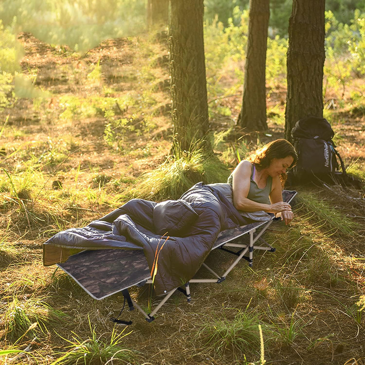 REDCAMP Folding Hunting Cots for Adults 500lbs