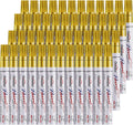 Overseas 48 Gold Paint Pens Permanent Markers, Oil Based Paint Markers