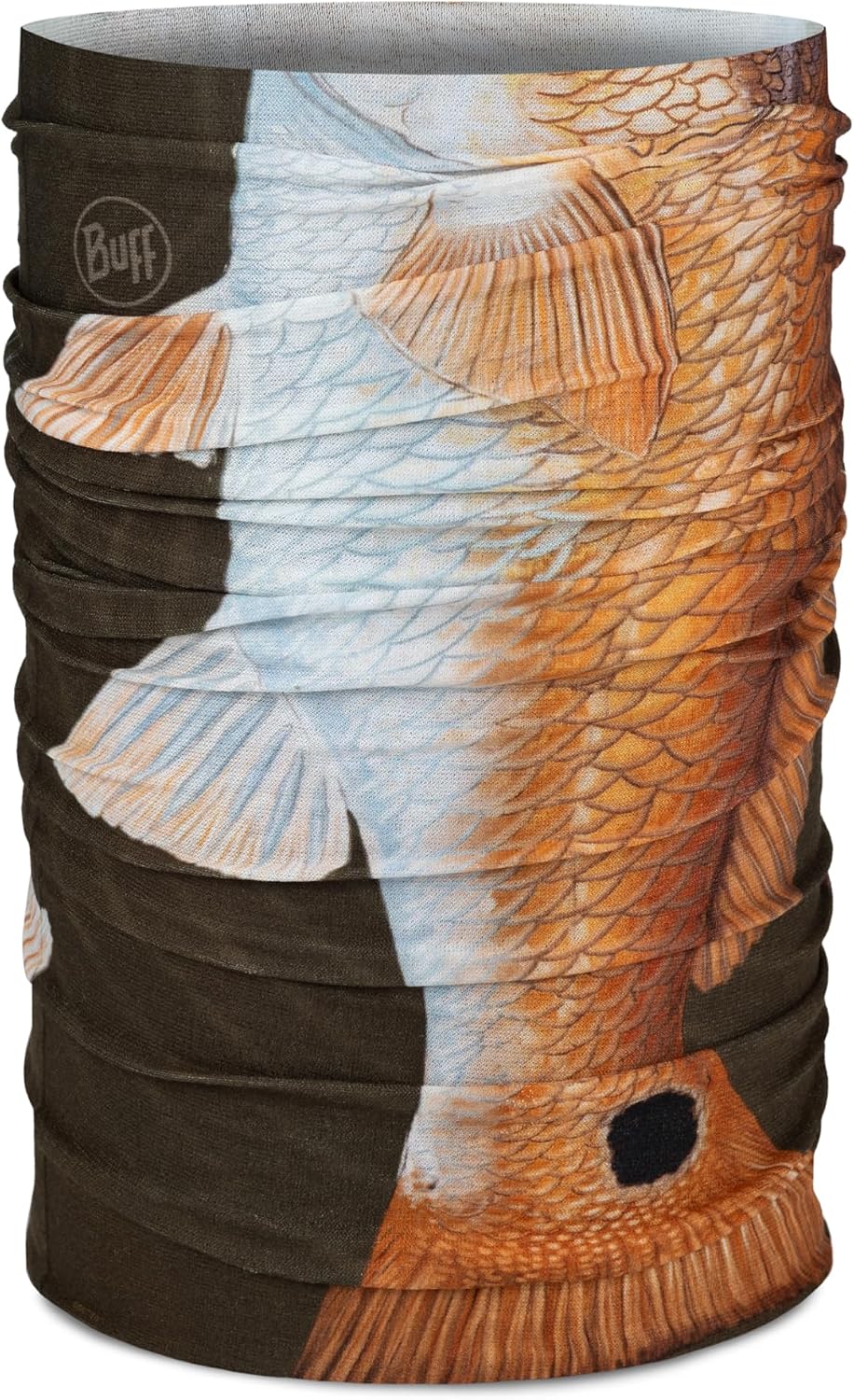 BUFF CoolNet UV Neck Gaiter, UPF 50 Sun Protection, Breathable, Versatile, Quick Dry Face Mask, Fishing Designs, Adult Size