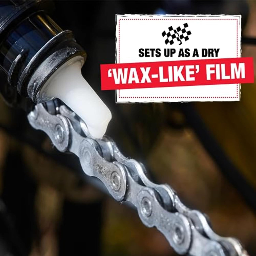 Finish Line Dry Bike Chain Lube – Ceramic Dry-Film Lubricant – Dirt & Dust Resistant