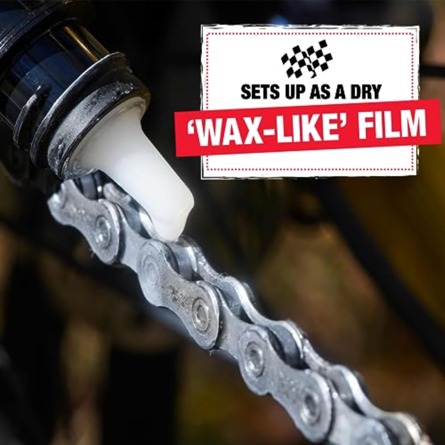 Finish Line Dry Bike Chain Lube – Ceramic Dry-Film Lubricant – Dirt & Dust Resistant