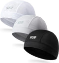 3-Pack Camo Helmet Liner Skull Cap Breathable Mesh for Men Women