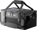 [2026 Updated] 50 Can Collapsible Soft Cooler Bag with Hard PP Lid, Leakproof Insulated Cooler with Quick-Access Top Hatch, Bottle Opener & Mini Table for Beach, Camping, Travel