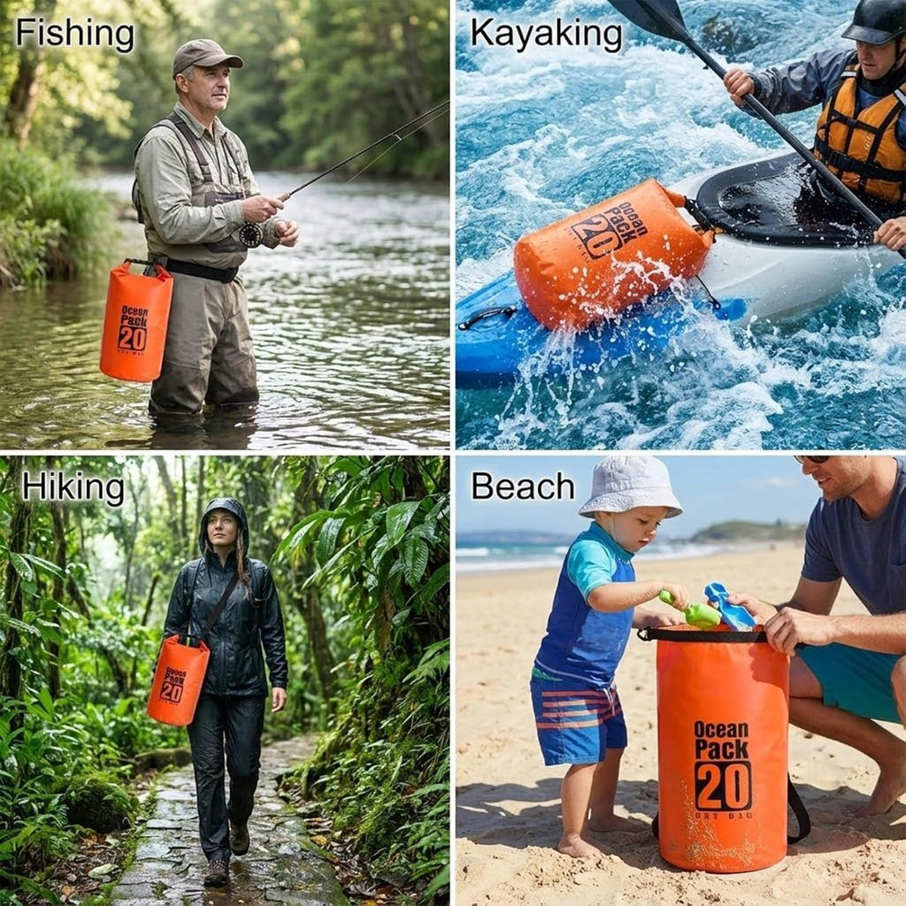 Floating Waterproof Dry Bag for Kayaking Boating Paddle Boarding
