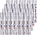Overseas 48 White Paint Pens Permanent Markers, Oil Based Paint Markers