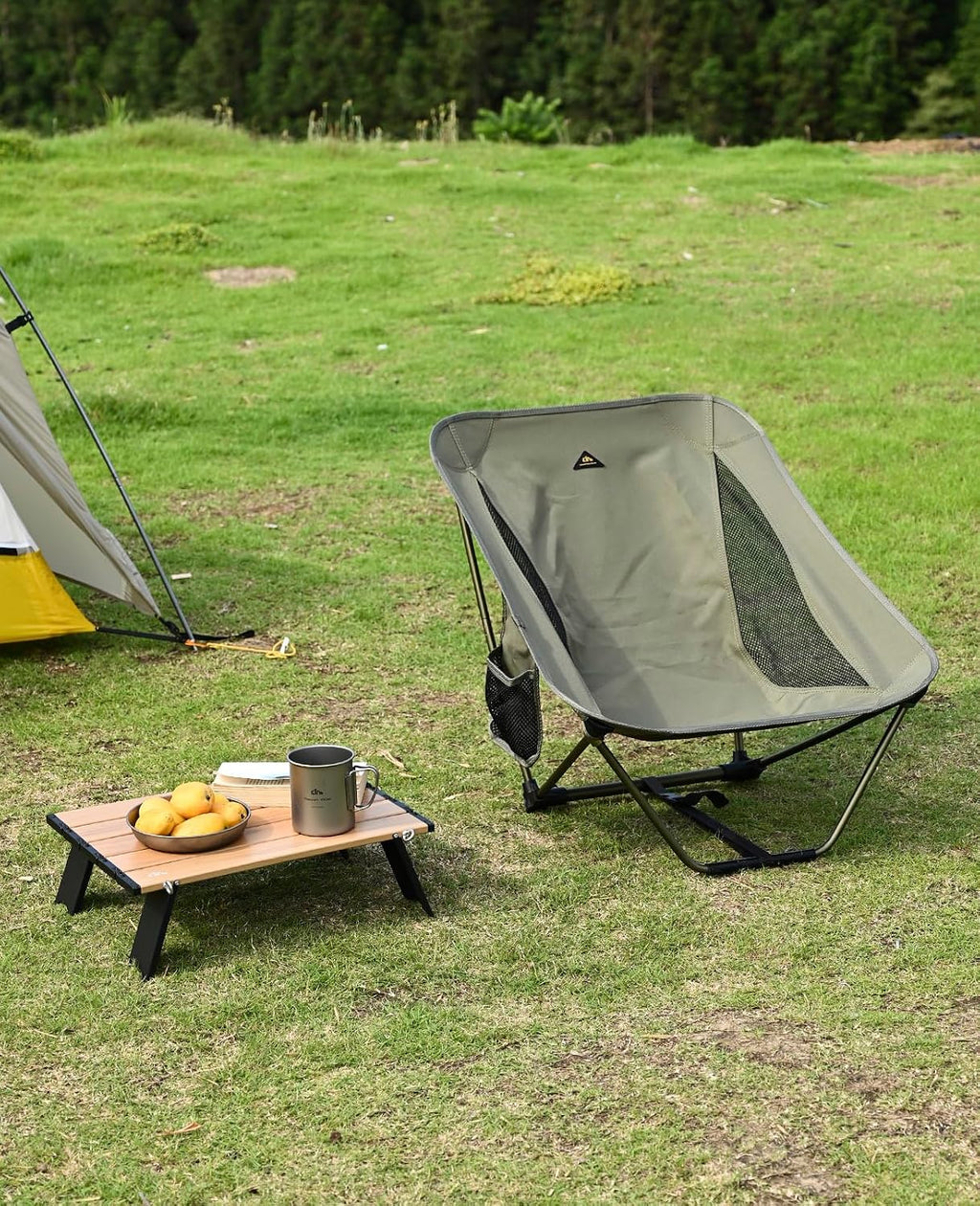 iClimb Ultralight Compact Mini Folding Alu. Table (Nature - S)