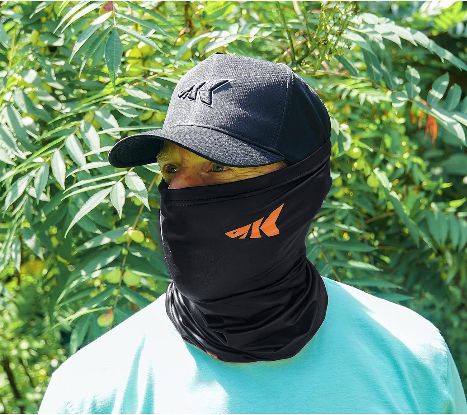 KastKing Sol Armis UPF50+ Neck Gaiter, Hydrocool Fishing Mask, Men & Women