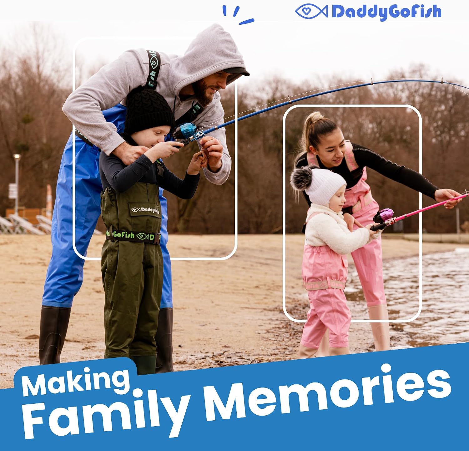 Kids Fishing Pole for Boys, Girls & Youth Age, Toddler Fishing Pole Set Kit