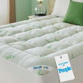 BEDLORE Queen Mattress Topper , Thick Pillow Top Mattress Pad