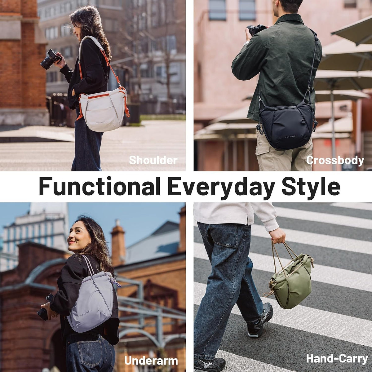 PGYTECH OneGo Rope Strap Camera Bag – Compact Camera Bag Camera Sling Bag