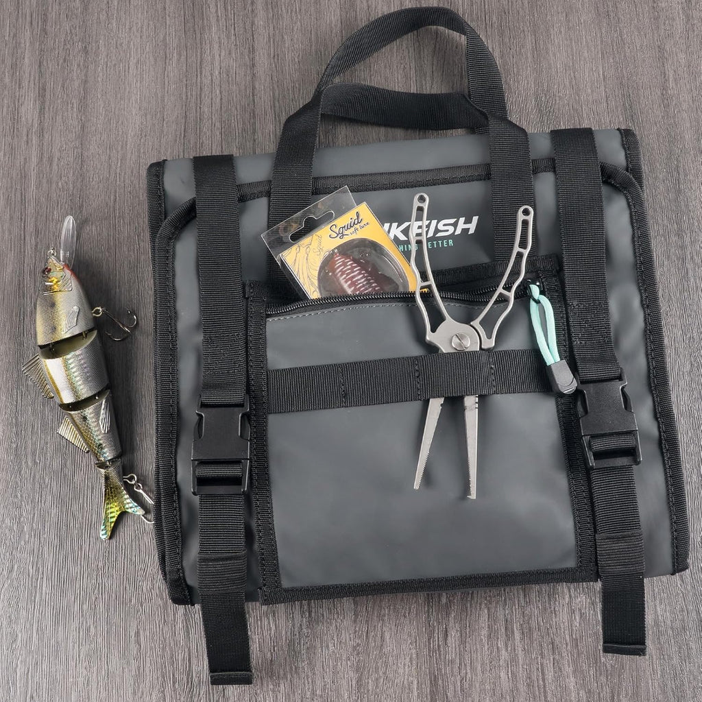 THKFISH Large Trolling Lure Bag for Saltwater, Offshore Trolling Rig Bag