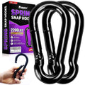 2200LB 5.5in Spring Snap Hook Carabiner Clips, Heavy-Duty Carabiners, 2Pcs