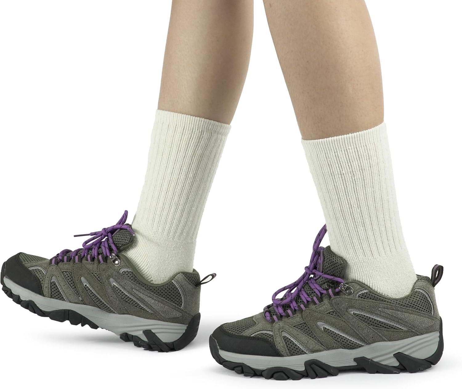 BomKinta Wool Hiking Socks Women Merino Thick Warm Thermal Boot Sock 5-11