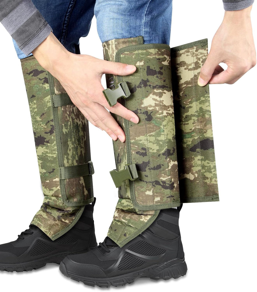 LUCKY CLOVER Snake Gaiters, Waterproof Snake Guards Bite Protection for Lower Legs, Snake Proof Gaiters Fit for Men & Women