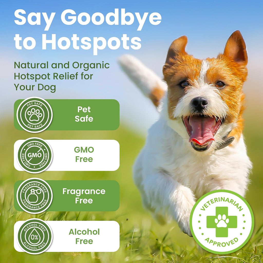 Hot Spot Treatment for Dogs - Pet Wound Care, Healing Ointment (4 Oz.)