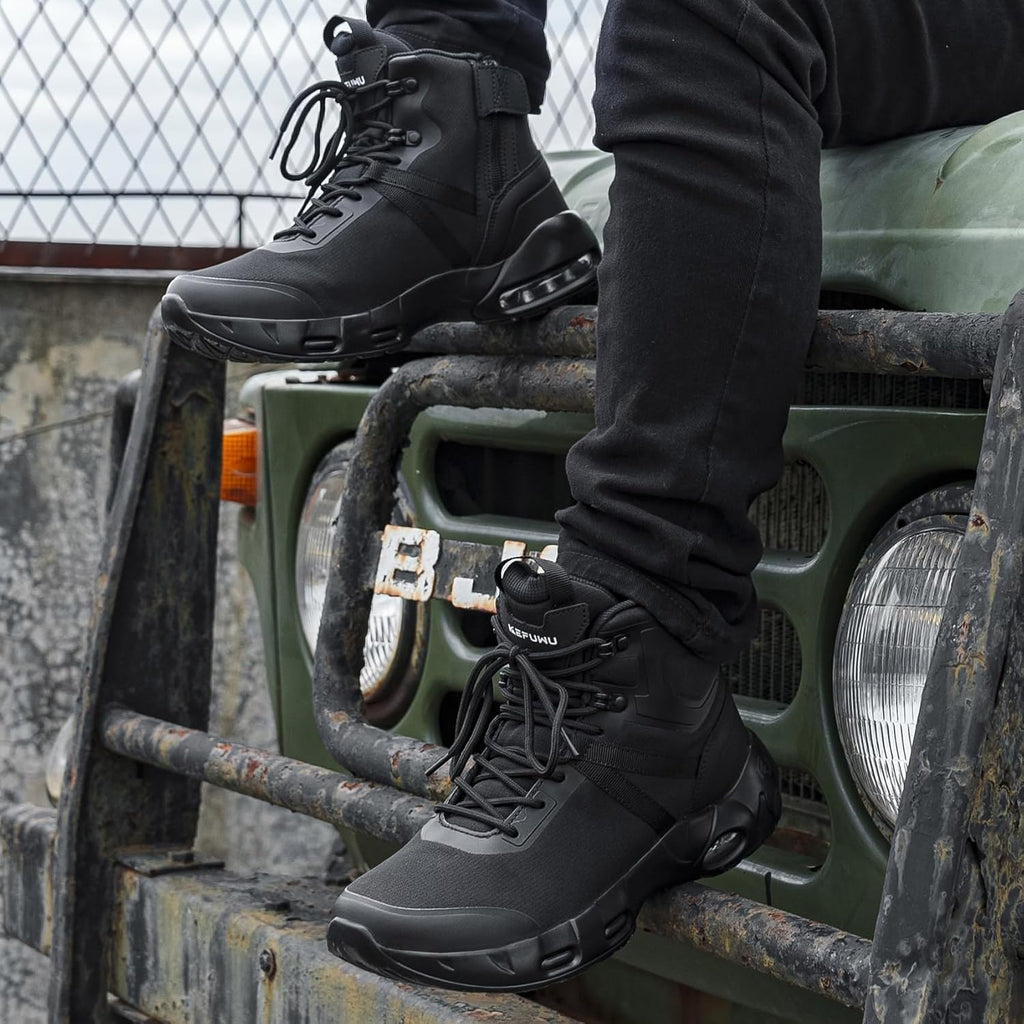 Military Tactical Boots Women Wide Waterproof 6 Inches