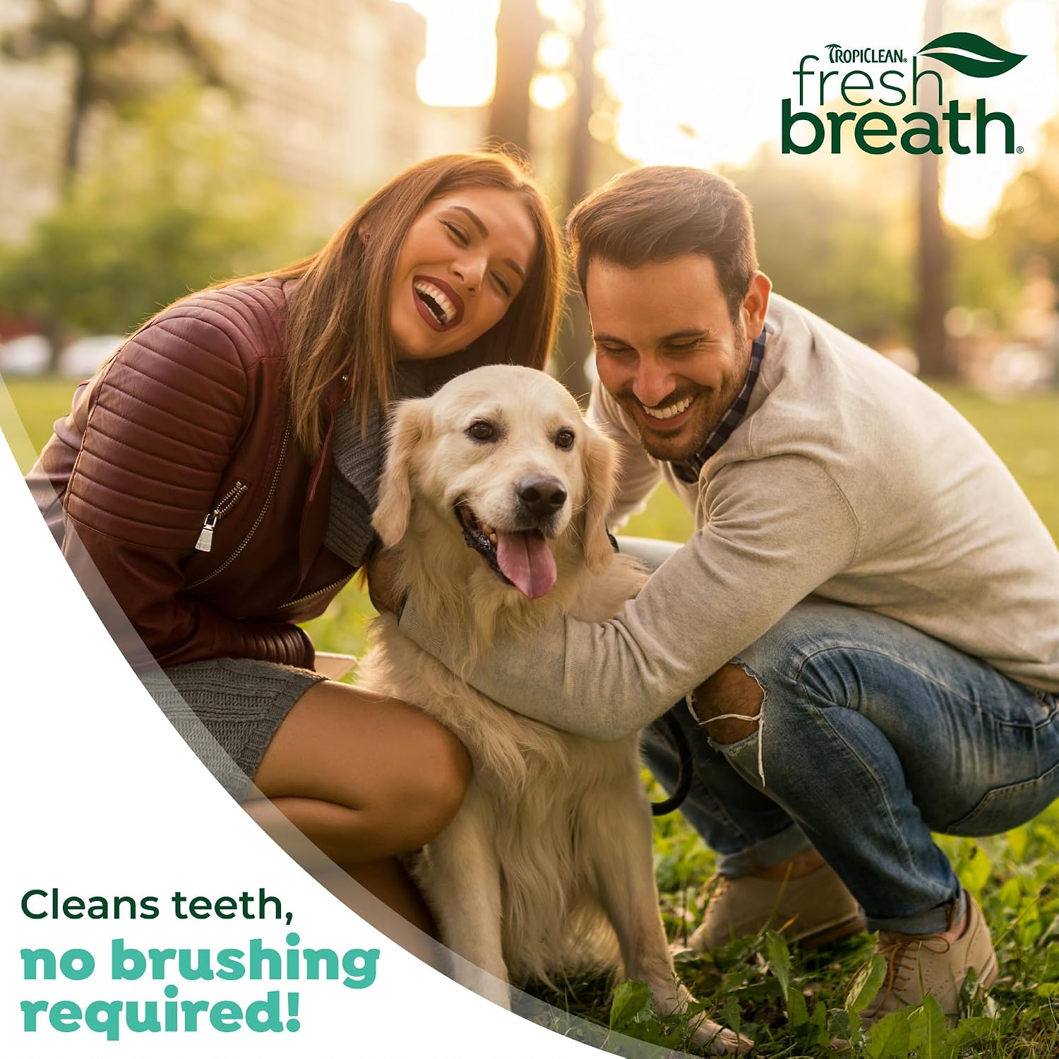 TropiClean Clean Teeth Gel for Dogs | Dog Dental Care | Dog Toothpaste | Breath Freshener | Easy Teeth Cleaning | Made in the USA | 2 oz