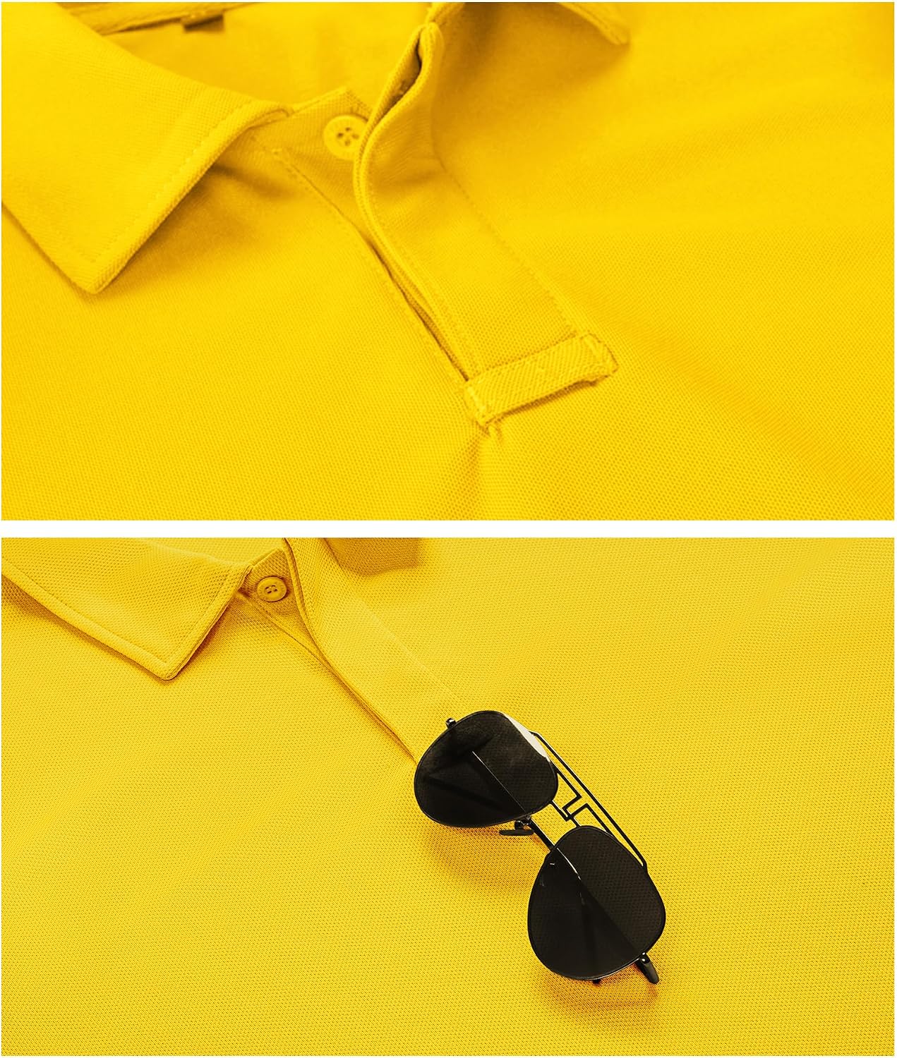 SCODI Mens Polo Shirts Short Sleeve Athletic Casual Golf Collared T-Shirt