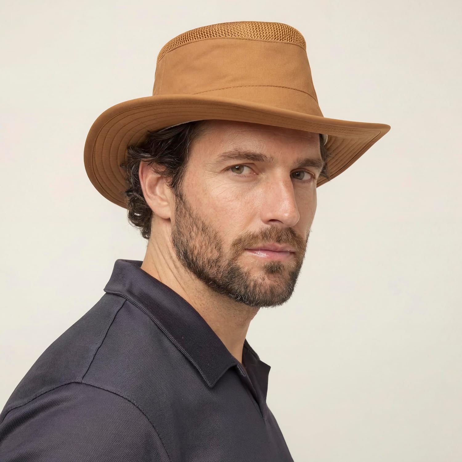 Tilley LTM5 Airflo Slim Sun Hat, Toffee, 7 7/8