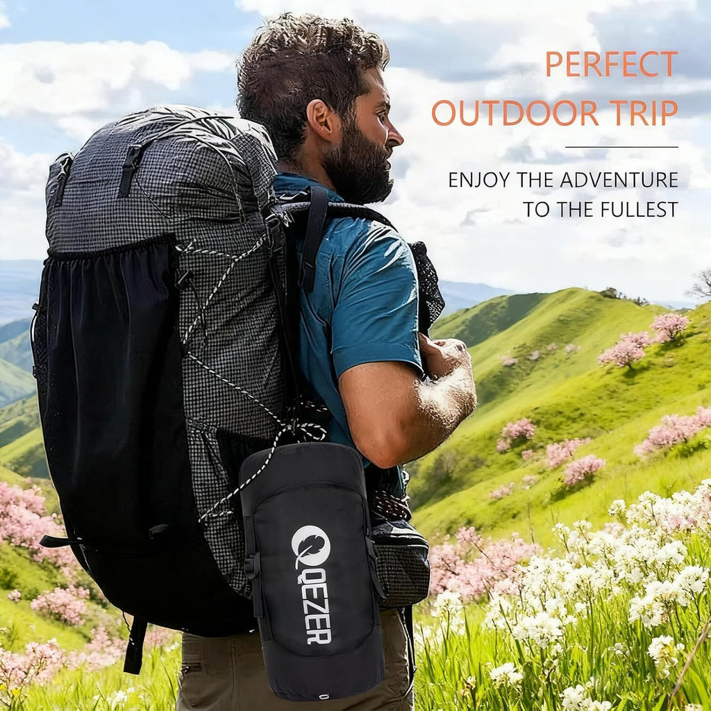 Down Sleeping Bag for Adults, 600FP Cold Warm Weather Backpacking
