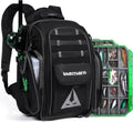 Ghosthorn 43L Fishing Tackle Backpack with 4 Tackle Boxes & Rod Holder