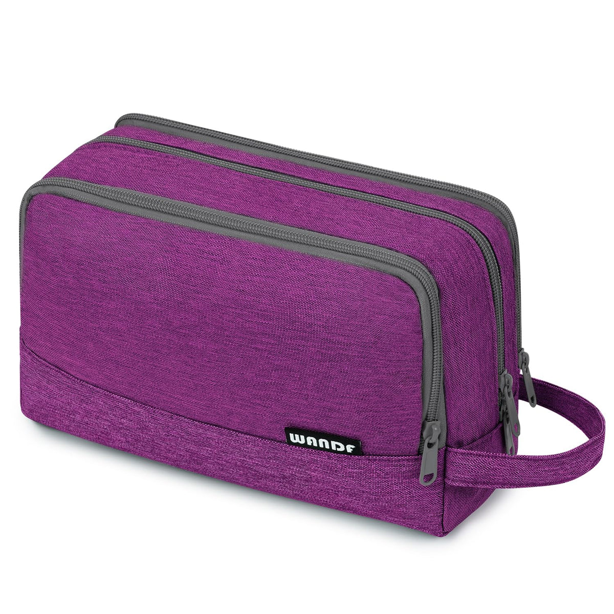 WANDF Travel Toiletry Bag for Men, Small Dopp Kit for Toiletries