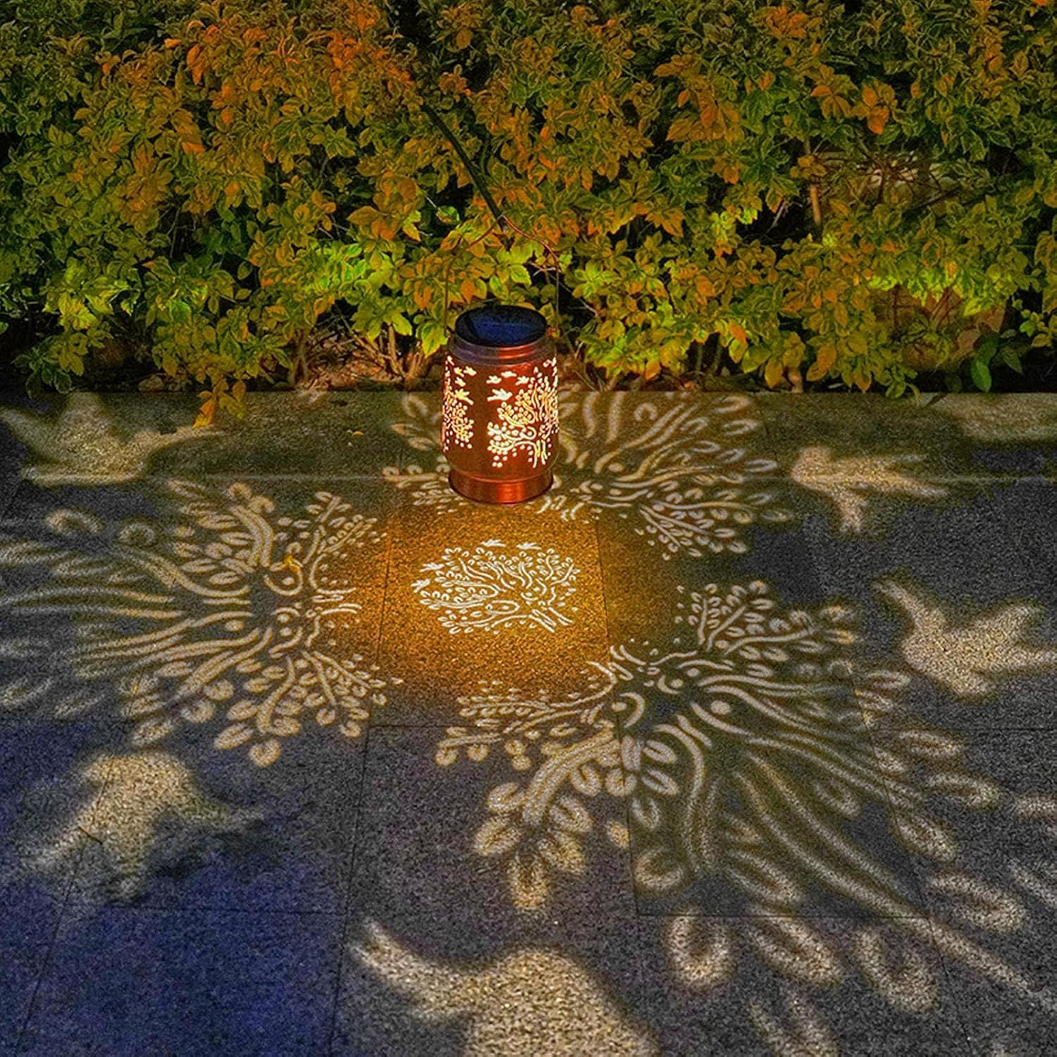 Tree of Life Solar Lanterns Outdoor Waterproof, Birthday Day Gift for Women