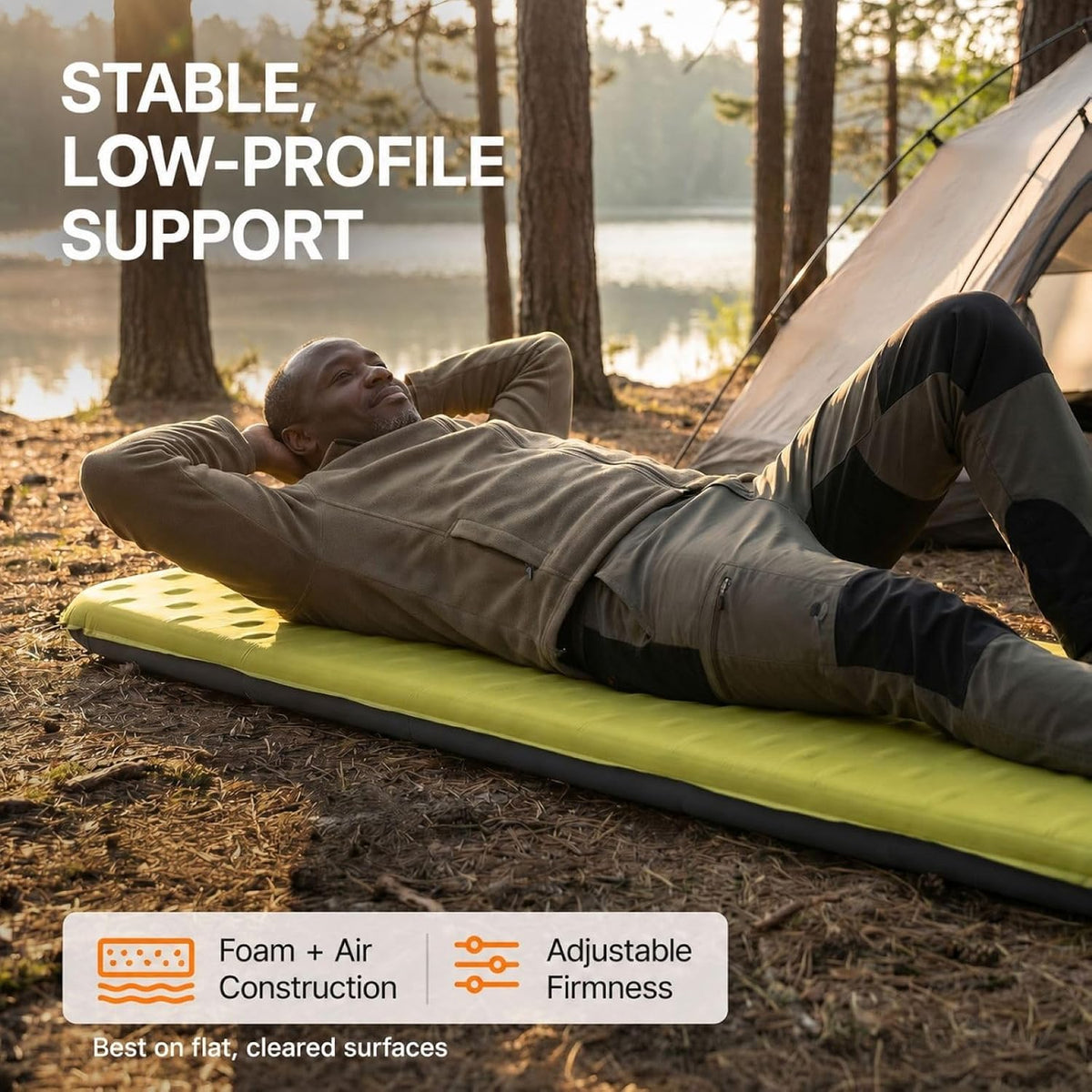 OGERY Foam Camping Mattress, Insulated Portable Sleeping Pad
