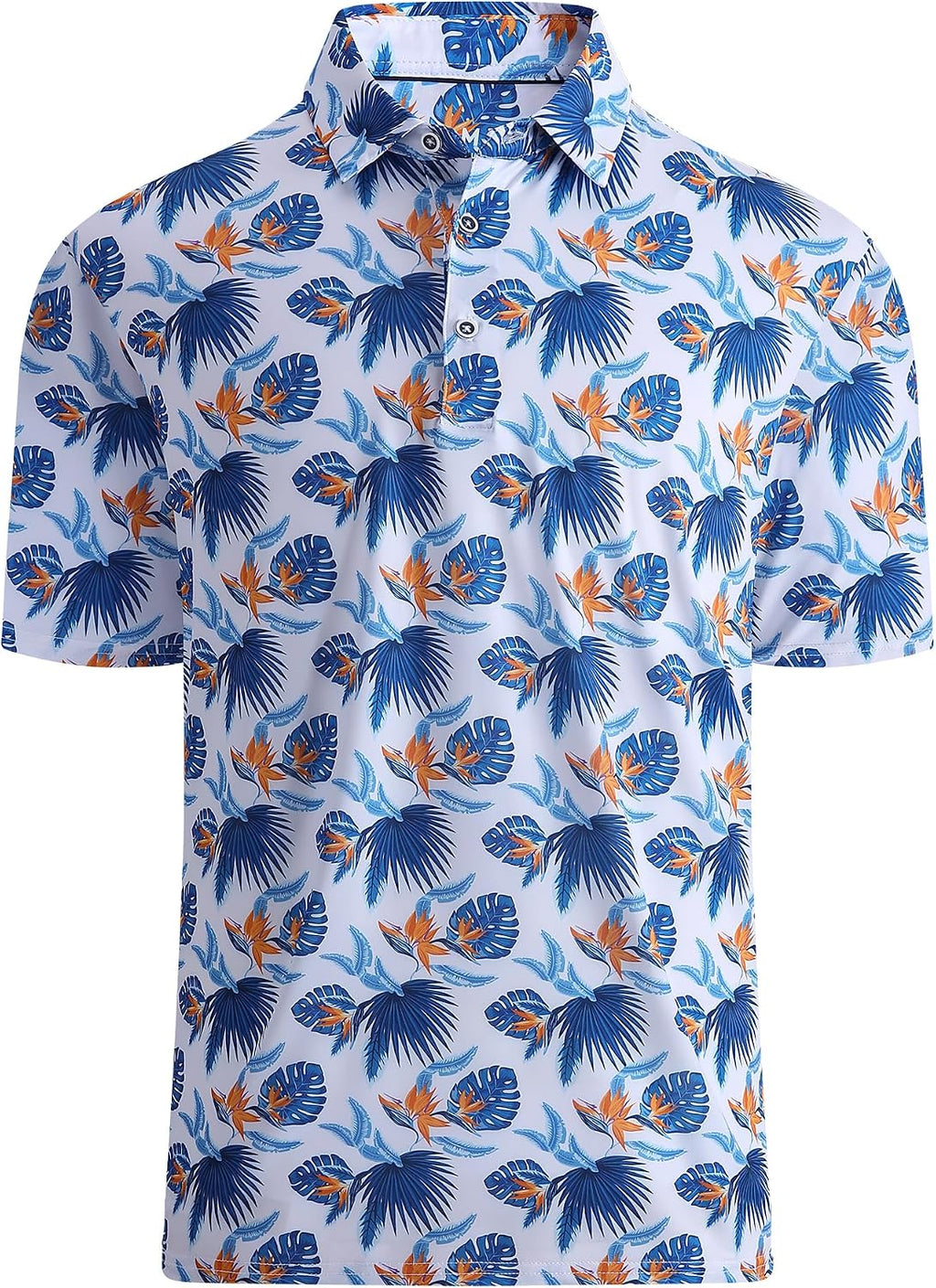 Esabel.C Golf Shirts for Men Moisture Wicking Dry Fit Short Sleeve Polo