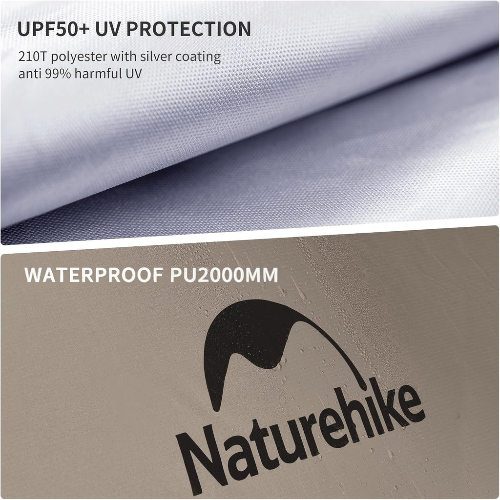 Naturehike Cloud River 2 Person 3 Person Backpacking Tent, Waterproof 2 Person 3 Person Tents for Camping, Double Layer Camping Tent
